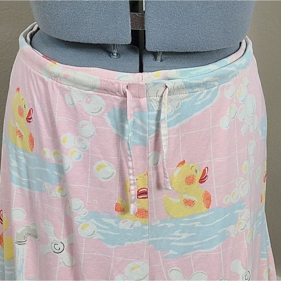 Nick & Nora Rubber Ducky Pajamas Y2k Plus Size XXL - Picture 6 of 15